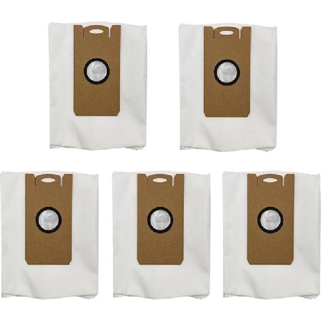 McbeAn Hepa Filter and Side Brush Compatible for Lydsto W2 Mop Cloth Dust Bag Robot Vacuums Spare Part Replacement Garbage Bags Parts Accessories(3)