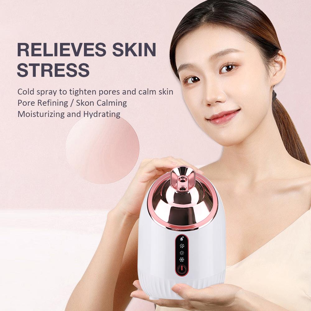 Face Steamer 3in1 Face SPA Nano Mist Sprayer Facial Steamer Facial Cleansing Sprayer Intelligent Beauty Salon Skin Moisturizing