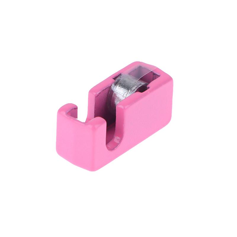 1/12 Dollhouse Tape Dispenser Dolls House Mini Tape Cutter Dollhouse Stationery Decor Office School Pretend Play Toy