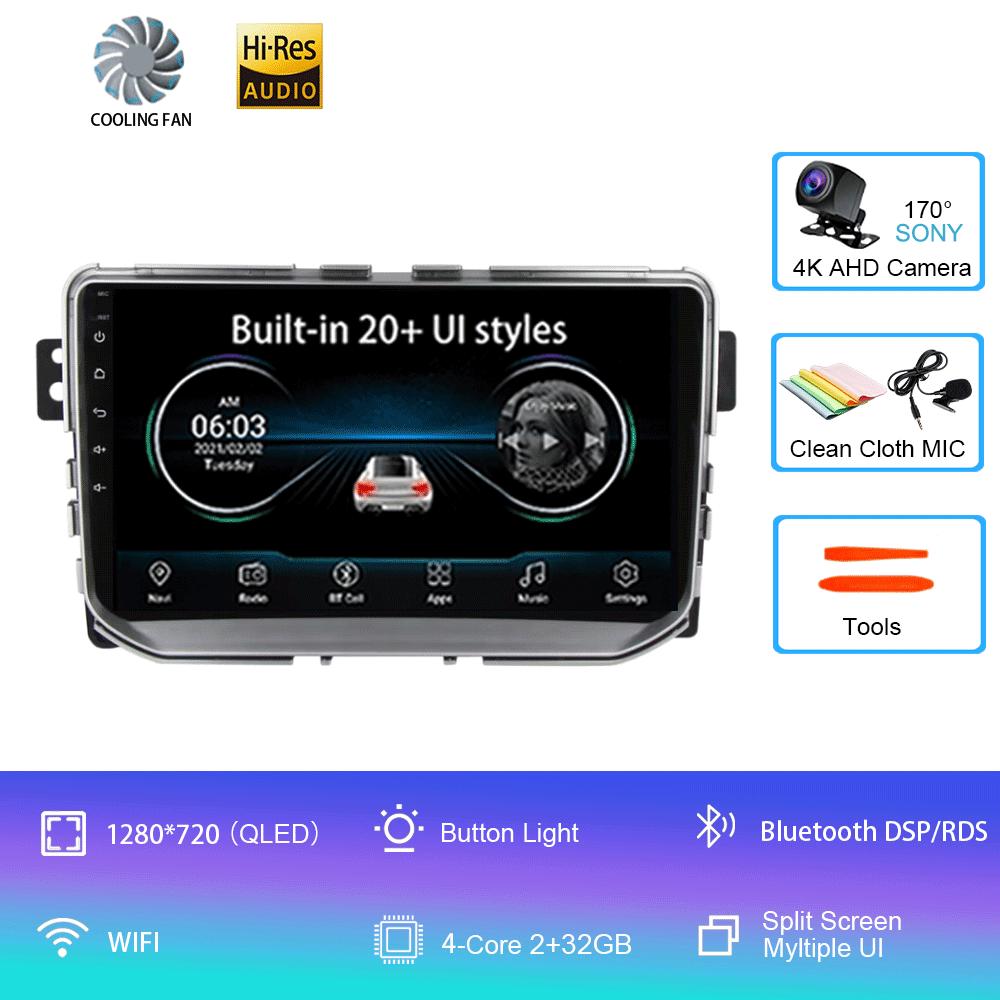 

Для Great Wall Haval Hover H2 2015-2020 Android 14 Автомагнитола Мультимедийный Видеоплеер Навигация стерео GPS Android auto Carplay CHINA