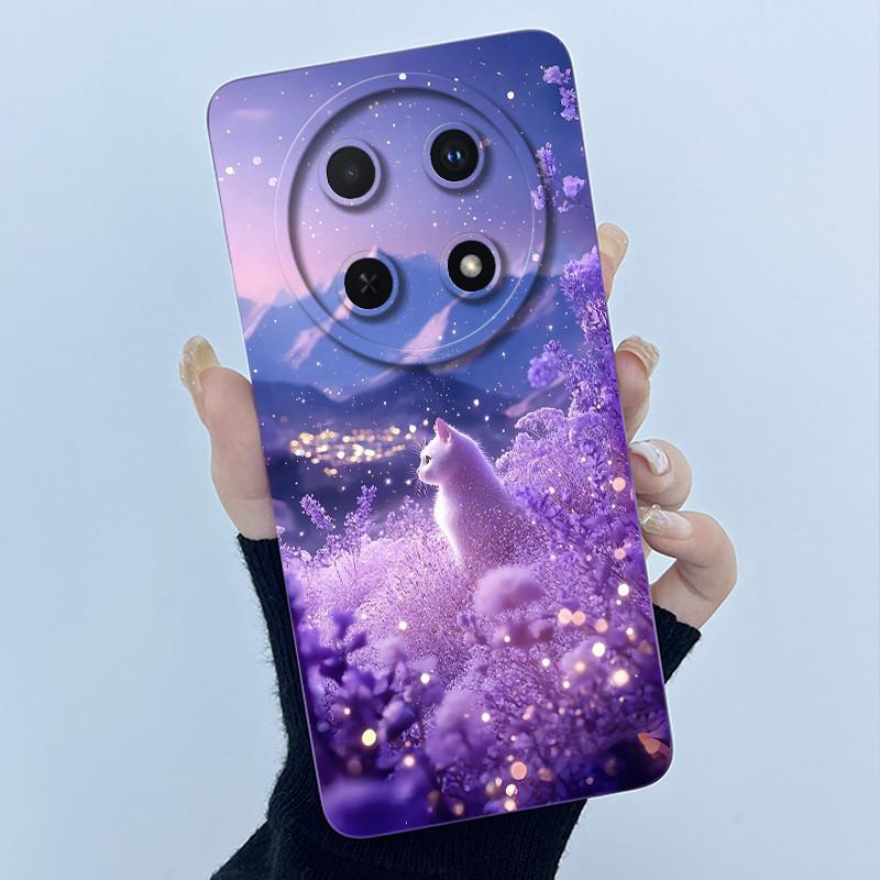 For Huawei Nova 12i Case 12 i Silicone Protective Cover Fashion Simplicity flower Funda for Huawei Nova 13i Nova12i Coque Capa