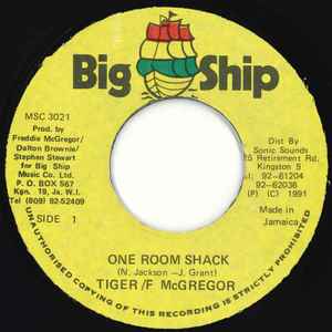 

7inch Record FREDDIE MCGREGOR / TIGER - One Room Shack NONE Big Ship 1991 Jamaica Reggae, Ska & Dub Used