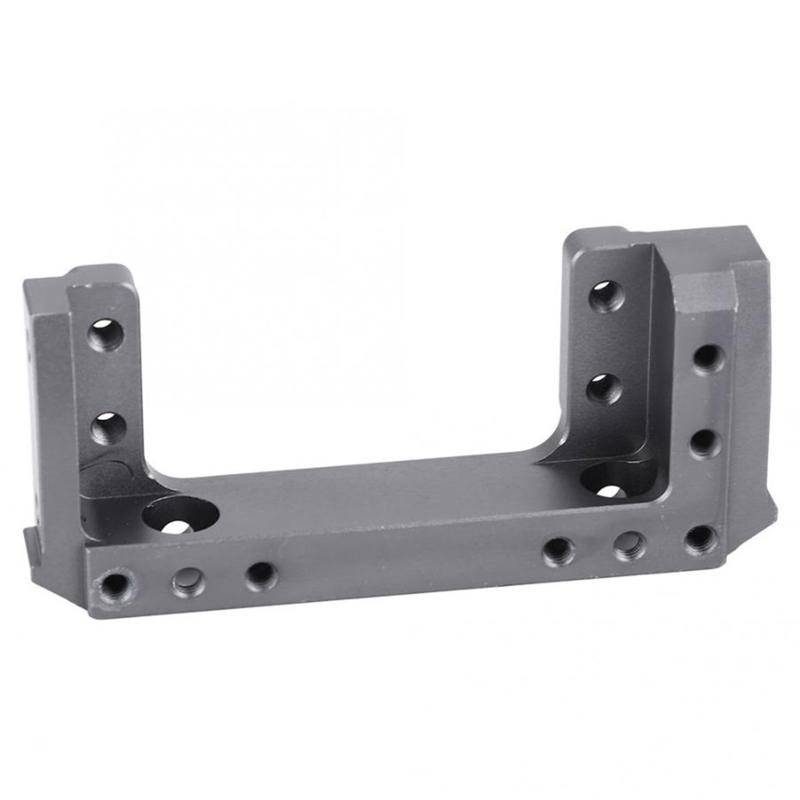 Durable R/C Front Bumper Mount Bracket for w/ Aluminum Alloy Heavy Duty Bearing Car Spare Part for Scx10 TRX4 1:10 Model