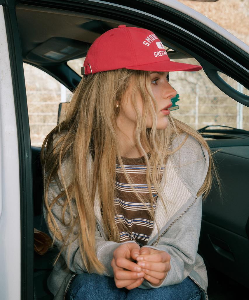 GREENBUTTER Pop Logo Cap (Red)