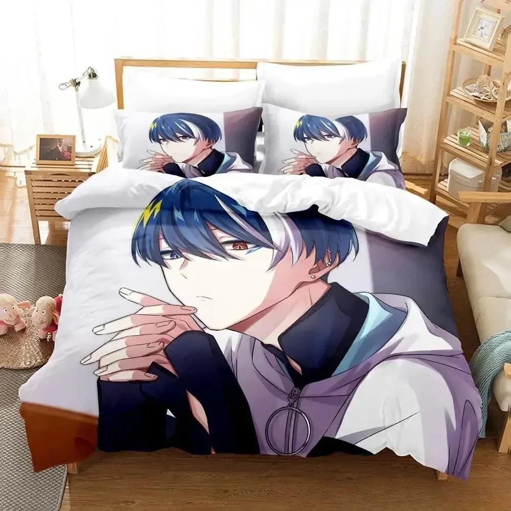 

Comforter Technoroid Overmind Bedding Set Single Twin Full Queen King Size Bed Set Adult Kid Bedroom S 3D Print Anime Bed Comforter (quilt)-EU Single(135*200cm)3pcs