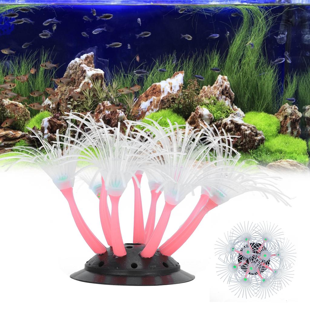 Artificial Sunflower Coral Silicone Simulation Water Plant Aquarium Fish Tank Decoration