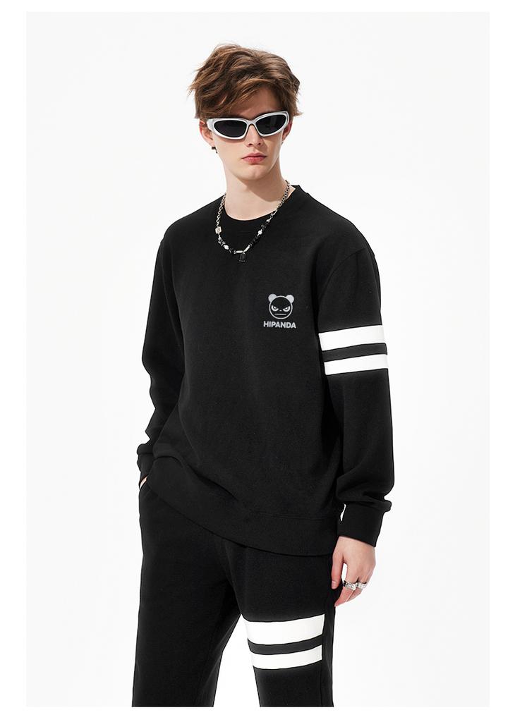 Hello Hipanda Panda Sports Color Block Hoodie Pullover