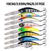 43Lure bait set with mixed Minnow and Popper hard baits, specially designed for fishing snakehead and bass