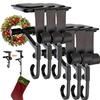 Adjustable Stocking Hangers Heavy Duty Mantel Holders Hanger Practical Garland Stocking Hangers