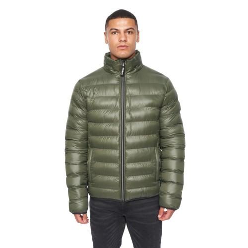 Duck and Cover Men's Shemmy 2 Layer Quilted Jacket