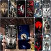 Animal Wolf Phone Case for Samsung Galaxy S20 S21 S22 Ultra FE + Plus A21S A22 A24 A25 A26 A30 A30S A31