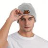 DOMO Mützen Schnurrbart Skullies Beanies Hippie Kopftuch Unisex Erwachsenenmützen Herbst Winter Individuell Street Y2K Mützen Geschenk