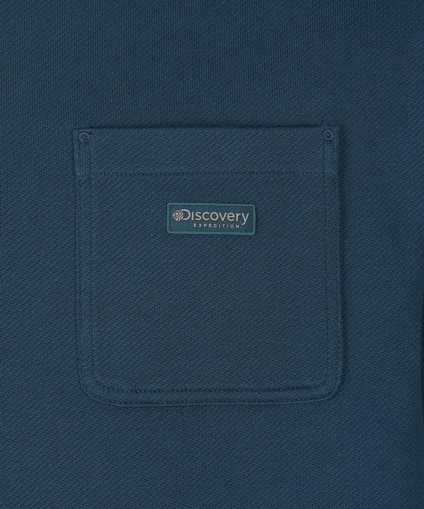 DISCOVERY EXPEDITION Men'S Freshvent Jacquard Training Short Sleeve T-Shirt (D/Turquoise)