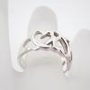 [Gebraucht] TIFFANY 925 Triple Loving Heart Ring Größe 9/Größe 9/g530-66
