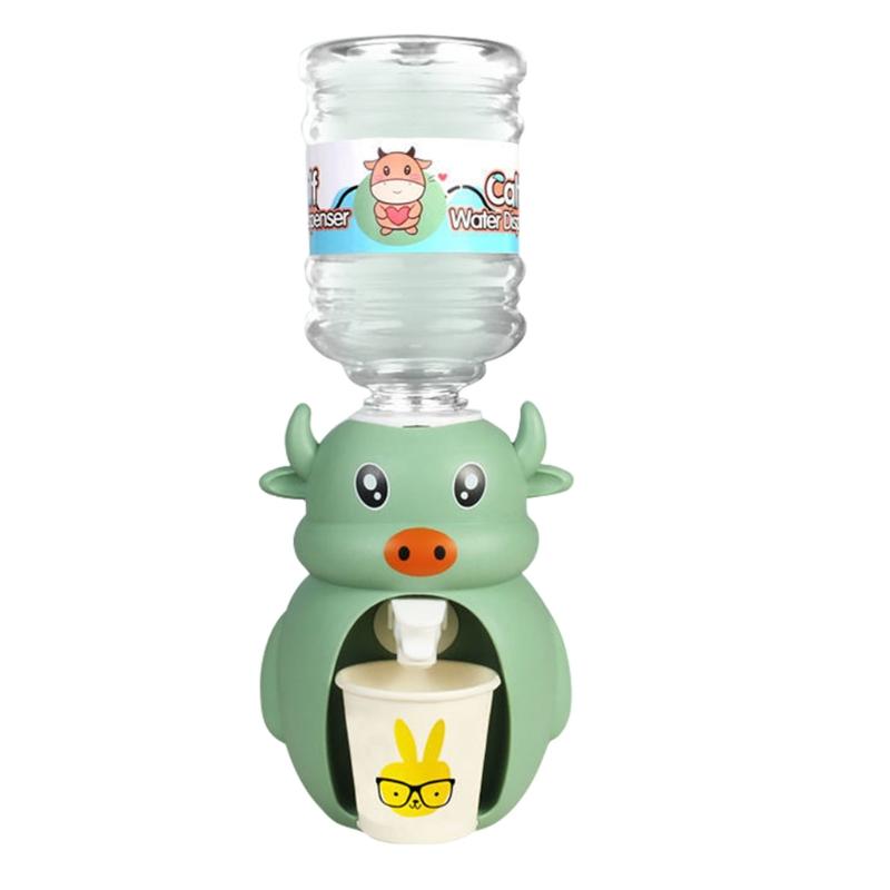 

Mini Water Dispenser for Children Kids Gift Cute Cold/Warm Water Juice Milk Drinking Fountain Simulation Cartoon Kit 1