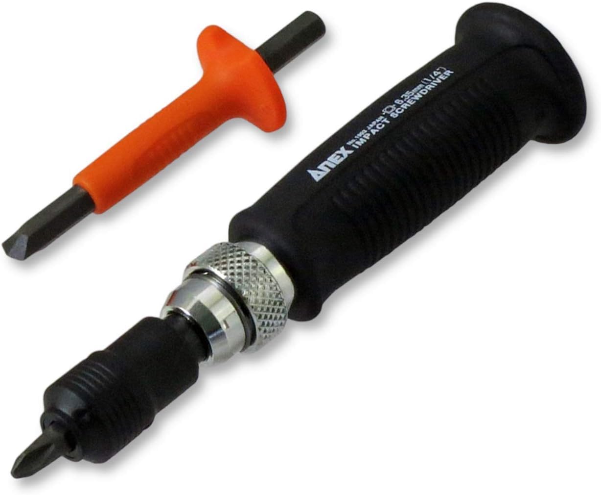 

ANEX Mini Impact Screw and Machine Driver Set Driver, Removal, M3-6, No. 1903-N [For Automotive, Motorcycle, Maintenance] чёрный