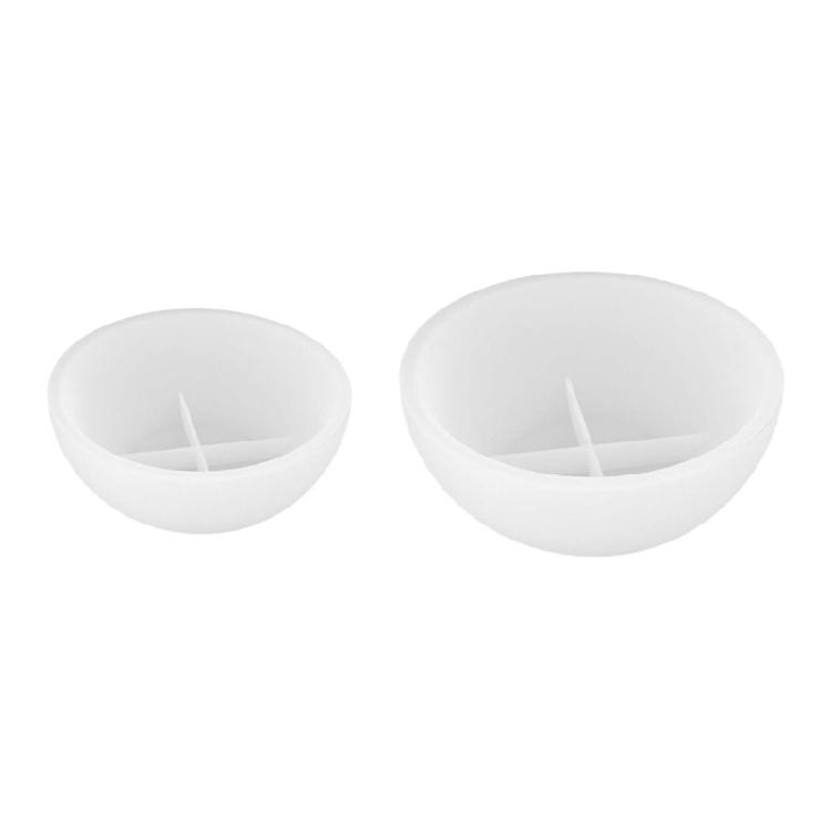 

Round Bowl Silicone Molds Easy Demold For Making Candle Container Storage Bowl Flowerpot Home Decoration Resin Casting 1