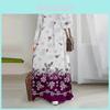 Ethnic Pattern Long Dress With Flowy Silhouette For Party And Casual Wear