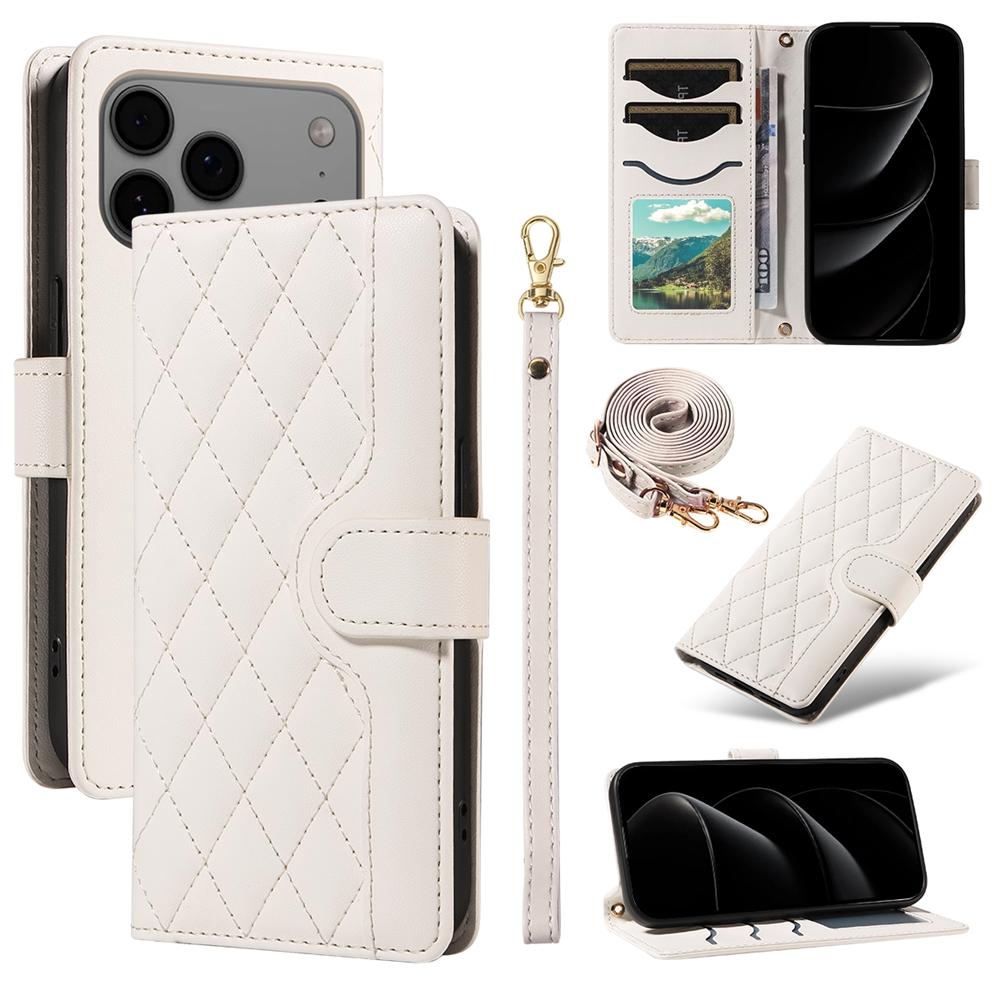 Lanyard-Geldbörse Leder Magnetische Hülle Für iPhone 17 17e 16e 16 15 14 13 12 11 Pro X XR XS Max 8 7 SE Plus Geldbörse Telefon Klapphülle