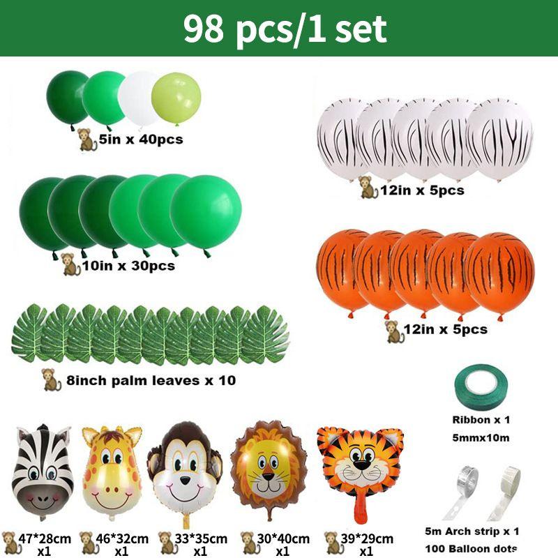 Halloween Balloon Set, Spider Eye Balloon Chain Set, Holiday Party Supplies Balloon Decoration