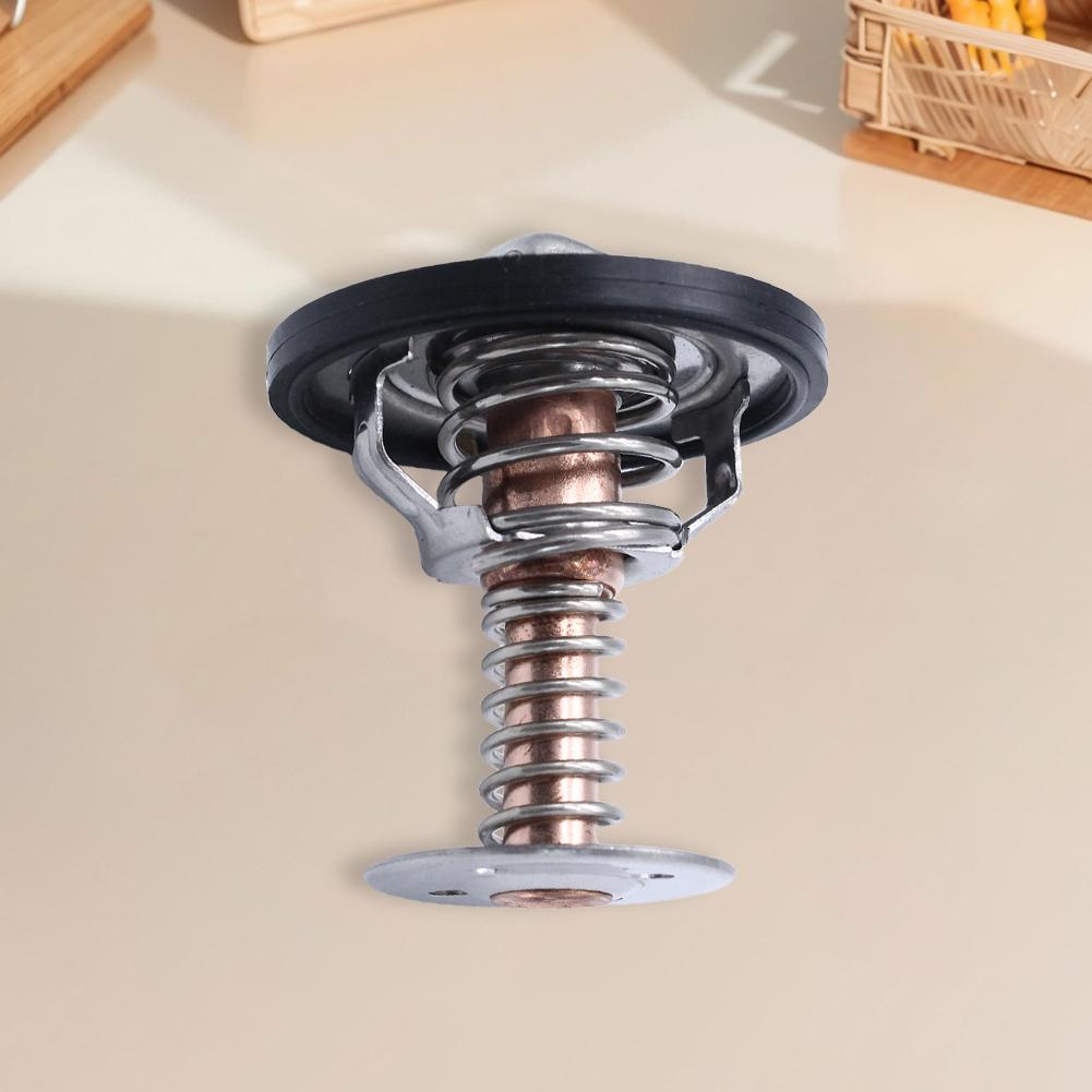 160 Degree Replacement Thermostat with Rubber Seal Engine Coolant Thermostat Metal for Chevy C6 for Corvette LS2 LS3 LS7