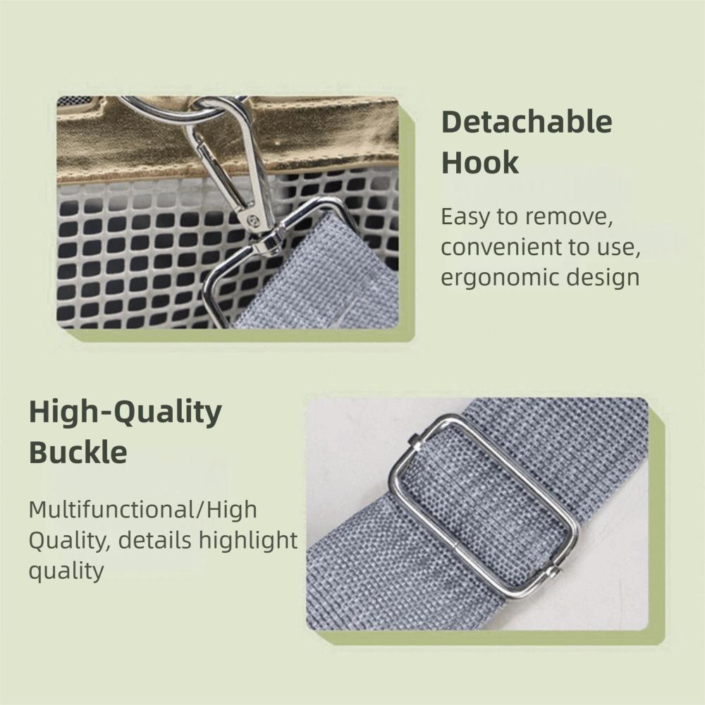 Clear View Hamster Travel Carrier Handheld Chinchilla Outdoor Cage Small Pet Outing Bag  Outdoor