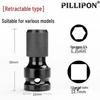 Telescopic Spring Sleeve Electric Wrench Air Joint Hex Socket Bit Adapter 1/2 to 1/4