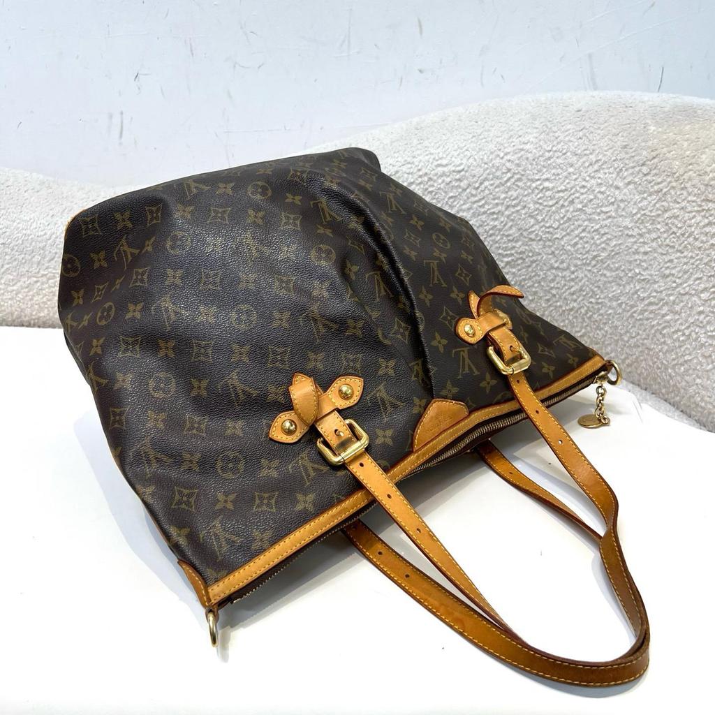 [Pre-Owned] Palermo Large Brown Coated Canvas Monogram Shoulder Bag - Very Good #1F4MXHH
