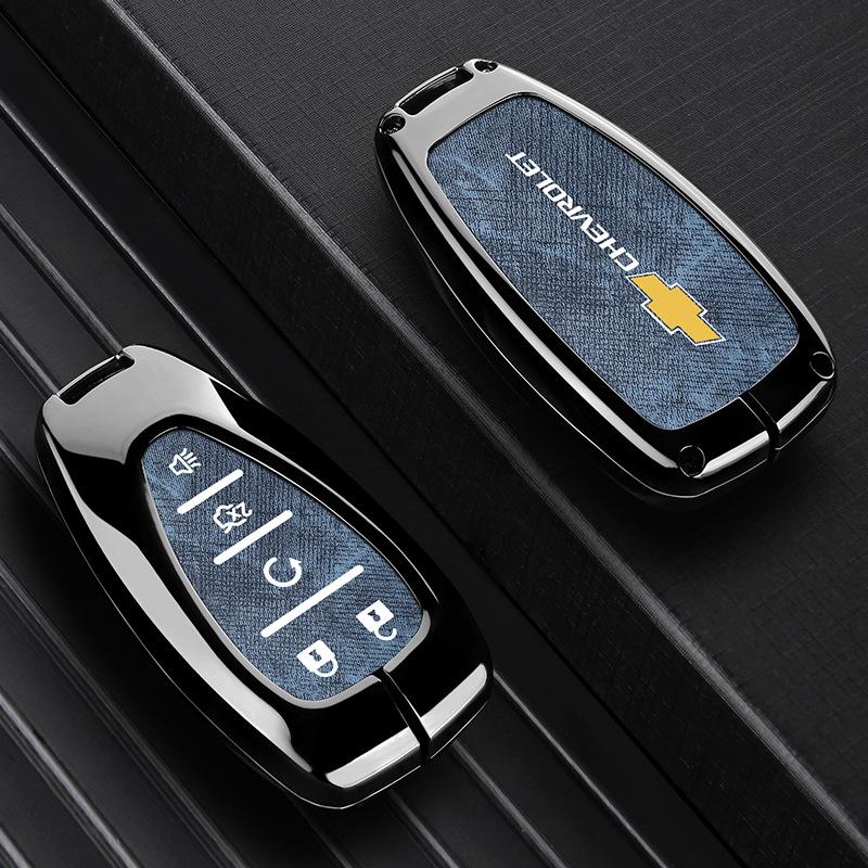 Chevrolet Key Case for Equinox, Malibu XL, Trax, Trailblazer, Orlando, Monza - Car Shell Cover