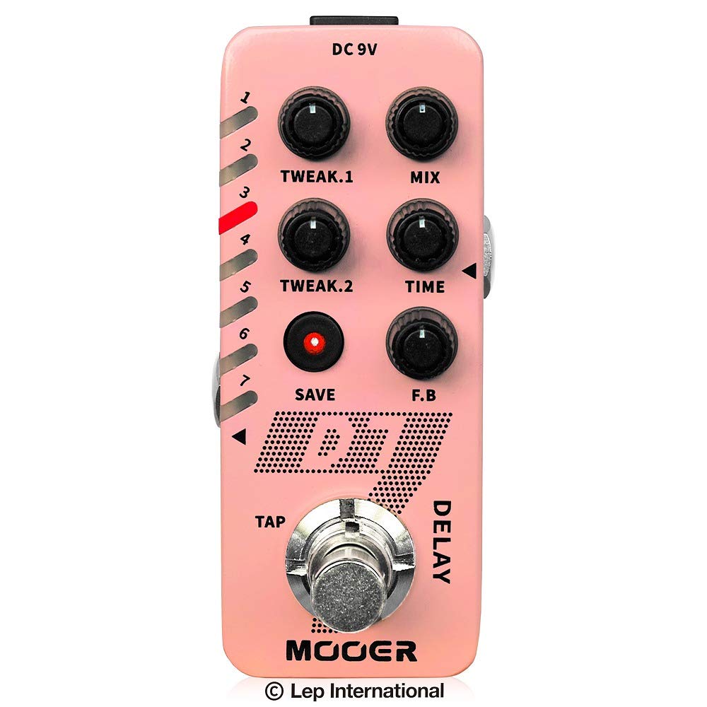 

Mooer D7 эффект задержки гитары