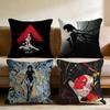 G-Ghost In The S-Shell Cushion Cover Multi-Scene Pillow Cover for Home & Car - Reversible, Soft & Durable for Daily Use