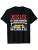 Jesus Christian Graphic Tshirt Flame Red Letter Back Print Its Better To Know Him Before You Meet Him Soft Casual Tee For Daily Christmas Outfits