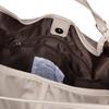 Maison Vert Women's Triangle Tote Bag, Water-Repellent and Multi-Storage, Greige (26)