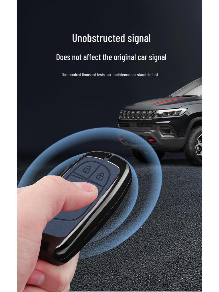 Dodge Journey Metal Key Case: Premium Key Cover with Buckle for Men's Keys