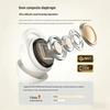 2025 Noise-Cancelling Bluetooth Earbuds: Pain-Free Side-Sleeping Silicone In-Ear Sports Earphones.