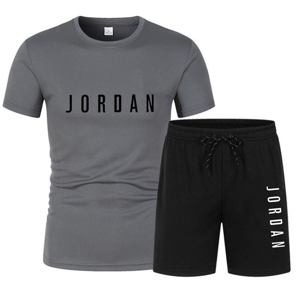 Sommer Herren Kurzarm Shorts Lässiger Anzug, Mesh Atmungsaktiver Sportanzug, Bestseller Hersteller Großhandel