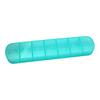 Weekly Pill Box Large Capacity Multiple Compartments Dustproof Lightweight Portable 7-Day Vitamin Medicine Box Organizer