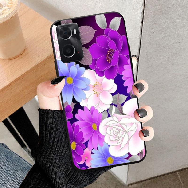 Luxury TPU Phone Case For OPPO A36 A76 A96 4G Silicone Protective Soft Back Cover Fundas For Realme 9i 4G Shockproof Back Cover