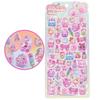 Hot Latest Crystal Dream 3D Embossed Sticker Cartoon Fresh Rabbit Hand-painted Decorative Sticker Jelly Colour Sticker