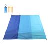 Portable Picnic Mat Waterproof Foldable Fashion Oversized Sand Prevention Beach Mat for Travel Camping Three