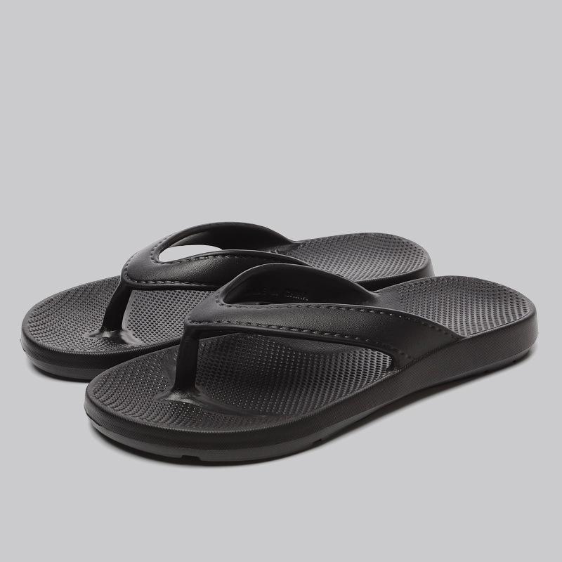 Flip-flops Men's Summer Foot Pinch Non-slip Wear-resistant Beach Cool Slippers Men's Summer Wear