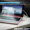 SWANELIGHT USB LED Reading Lamp Swivelling 5 LED Gooseneck Lamp
