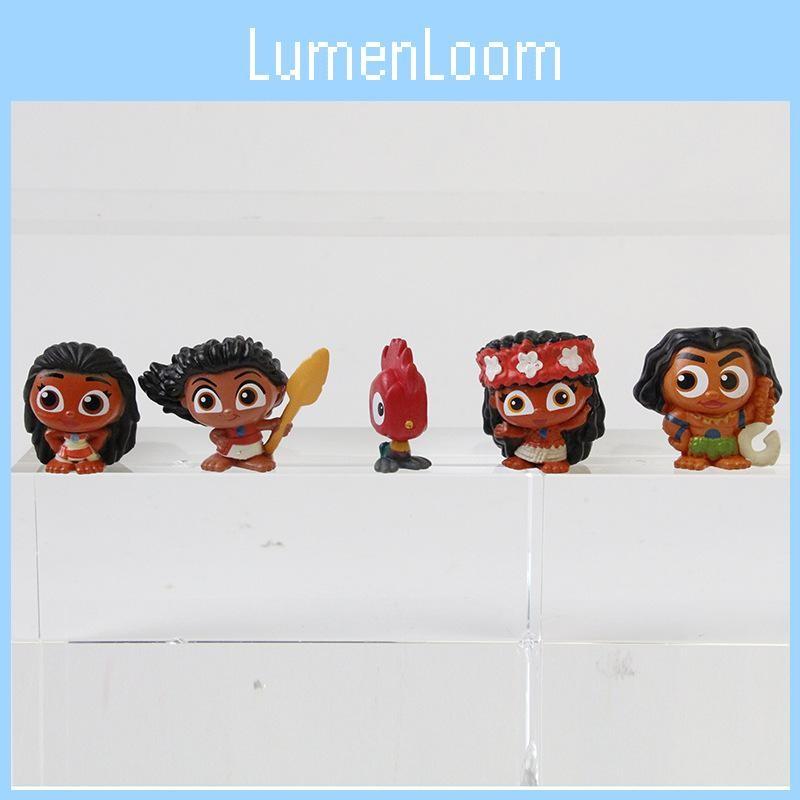 Series Moana Pvc Action Figures Model Toys Cartoon Desktop Gifts Decoration