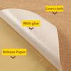 50X148CM Self-Adhesive Duty Burlap Paper Roll - Multi-Purpose Craft Material for Gift Boxes, Photo Frames, Furniture Decor