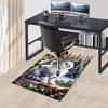 1PC cat snowflake Carpet Ultra Soft, Thick & Absorbent, Non Slip Machine Washable Mat for Entryway