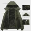 Camouflage Winter Cotton Jacket: Thickened, Velvet-Lined, Wear-Resistant for Cold Storage and Work