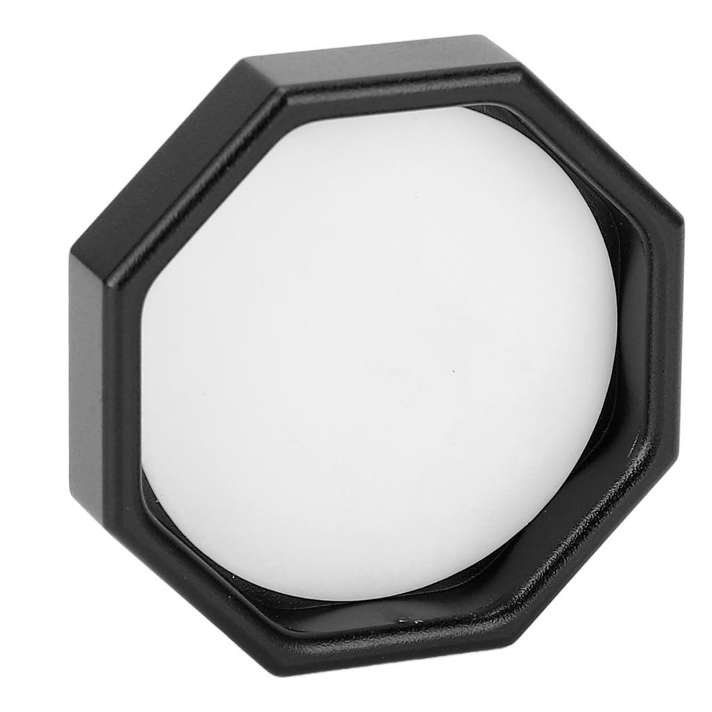 Magnetic Pool Cue Chalk Box Octagonal Mini Portable Billiard Chalk Case Universal for Octagonal Round Chalk Black