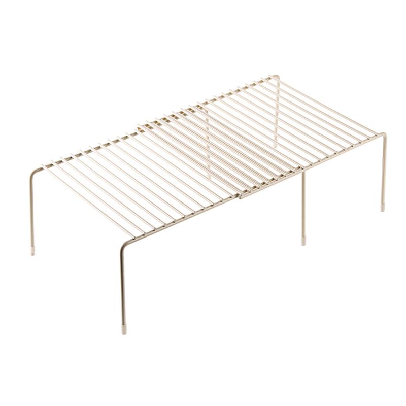 

Выдвижная железная стойка для хранения приправ 31-57 см, экономящая место, многоярусная стойка для хранения в шкафу, кухонная полка-органайзер для ванной белый