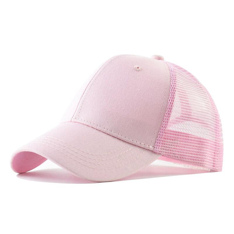 2020 Foreign Trade Classic Cotton Mesh Cap, Simple Cotton Breathable Baseball Cap Light Board Cap