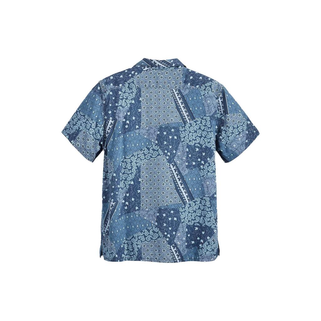 Levis Zomer 23 Bedrukt Knopen Korte Mouw Shirt Heren shirts Blauw 72625-0069